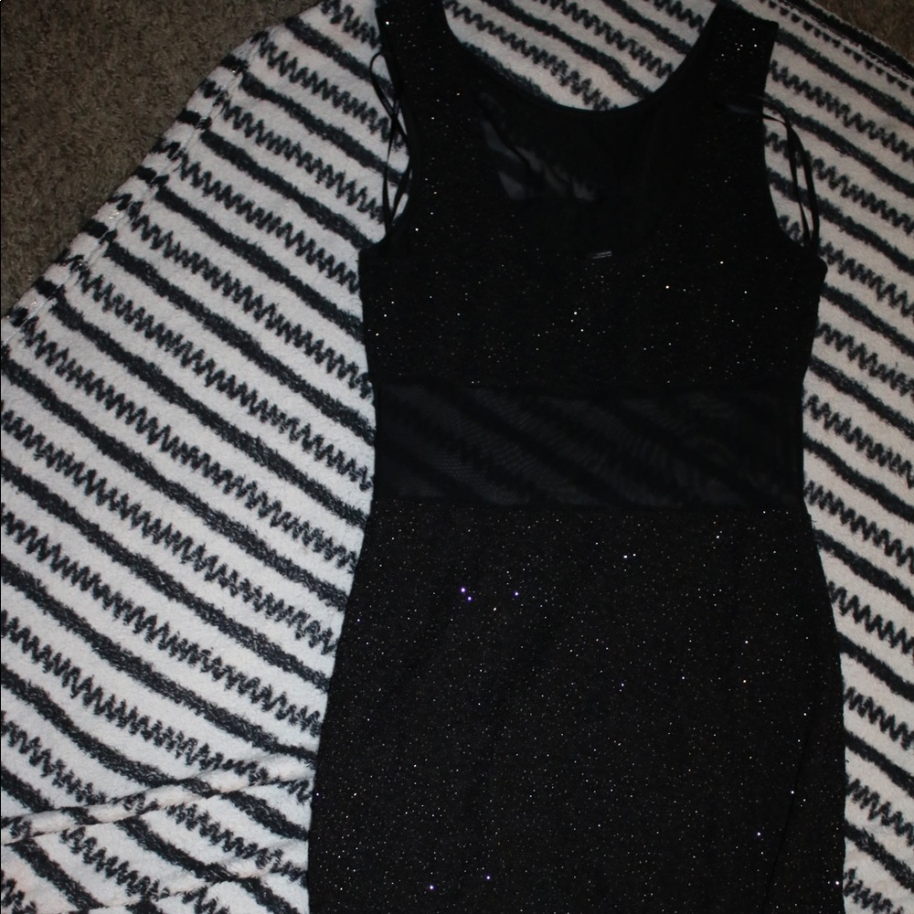 Sheer and shiny Dress